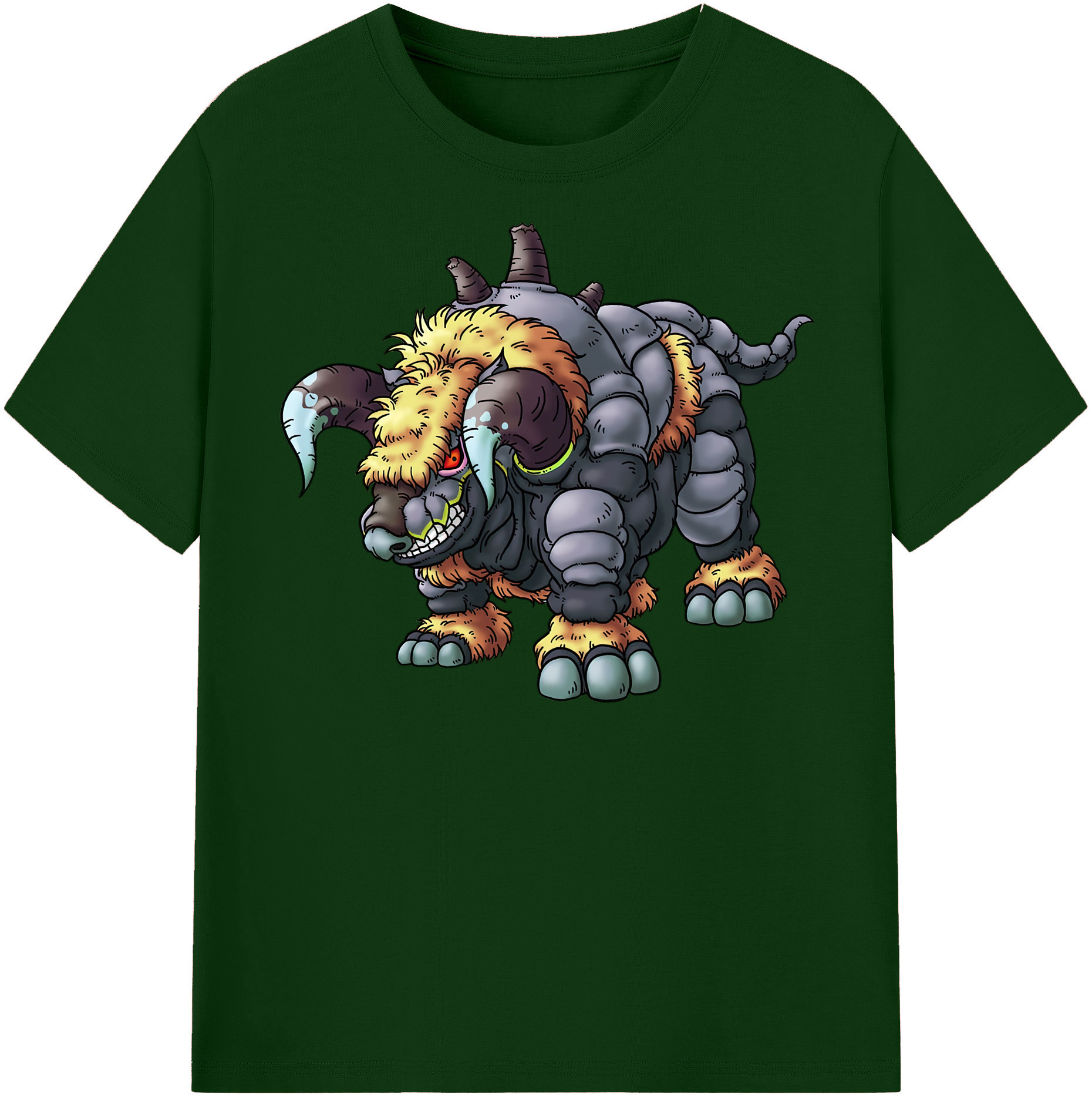 （画像用） ドラゴンクエスト Doragon Kuesuto Dragon Quest 綿100％半袖Tシャツ（フロントプリント）